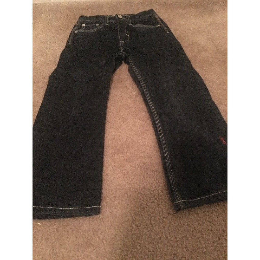 Coogi Boys Blue Jeans Straight Fit Size 6